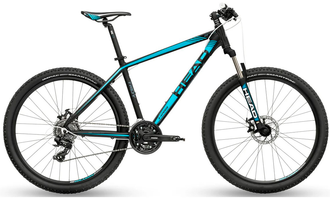Велосипед Head Troy I 27,5" (2020) 2020 Черно-синий